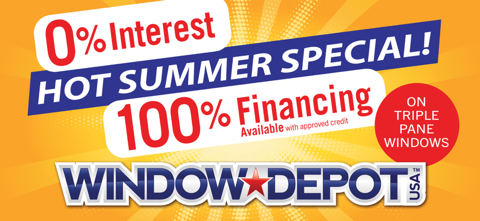 Window Depot Odessa Petroplex 0% Offer